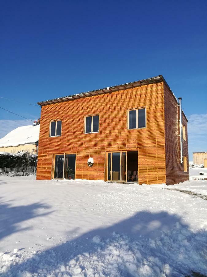 Maison Ecologique En Paille La Chapelle-Enchérie Εξωτερικό φωτογραφία